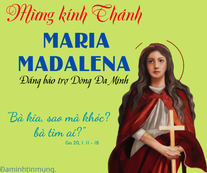 thánh maria Madalena vị bảo trợ thứ hai của dòng đa minh