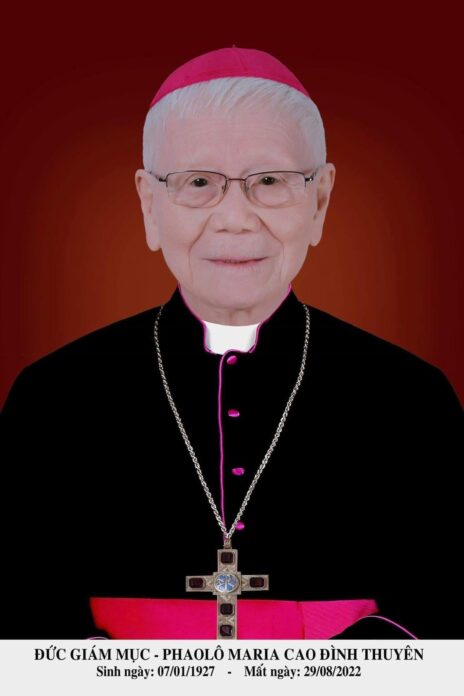 cáo phó Đức Cha Phaolo Maria